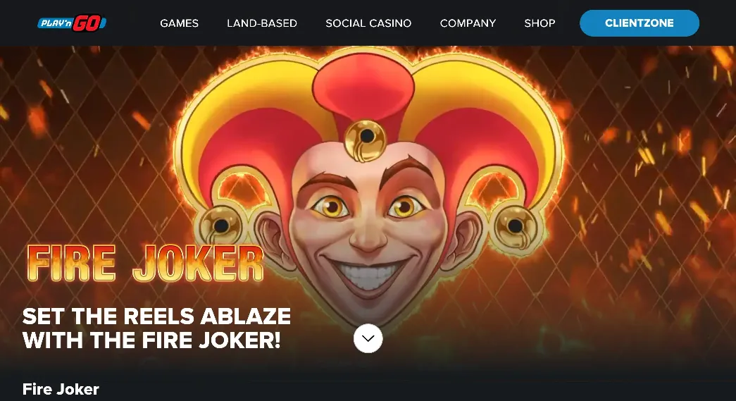 Fire Joker On Play'n GO Site